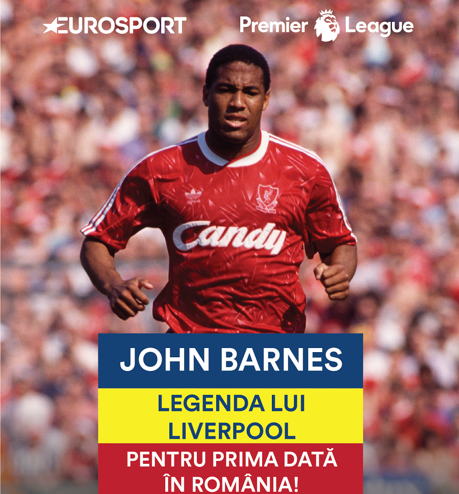 Eurosport Il Aduce In Romania Pe John Barnes JucÄƒtor Emblematic Al Clubului Liverpool Tvmania Ro